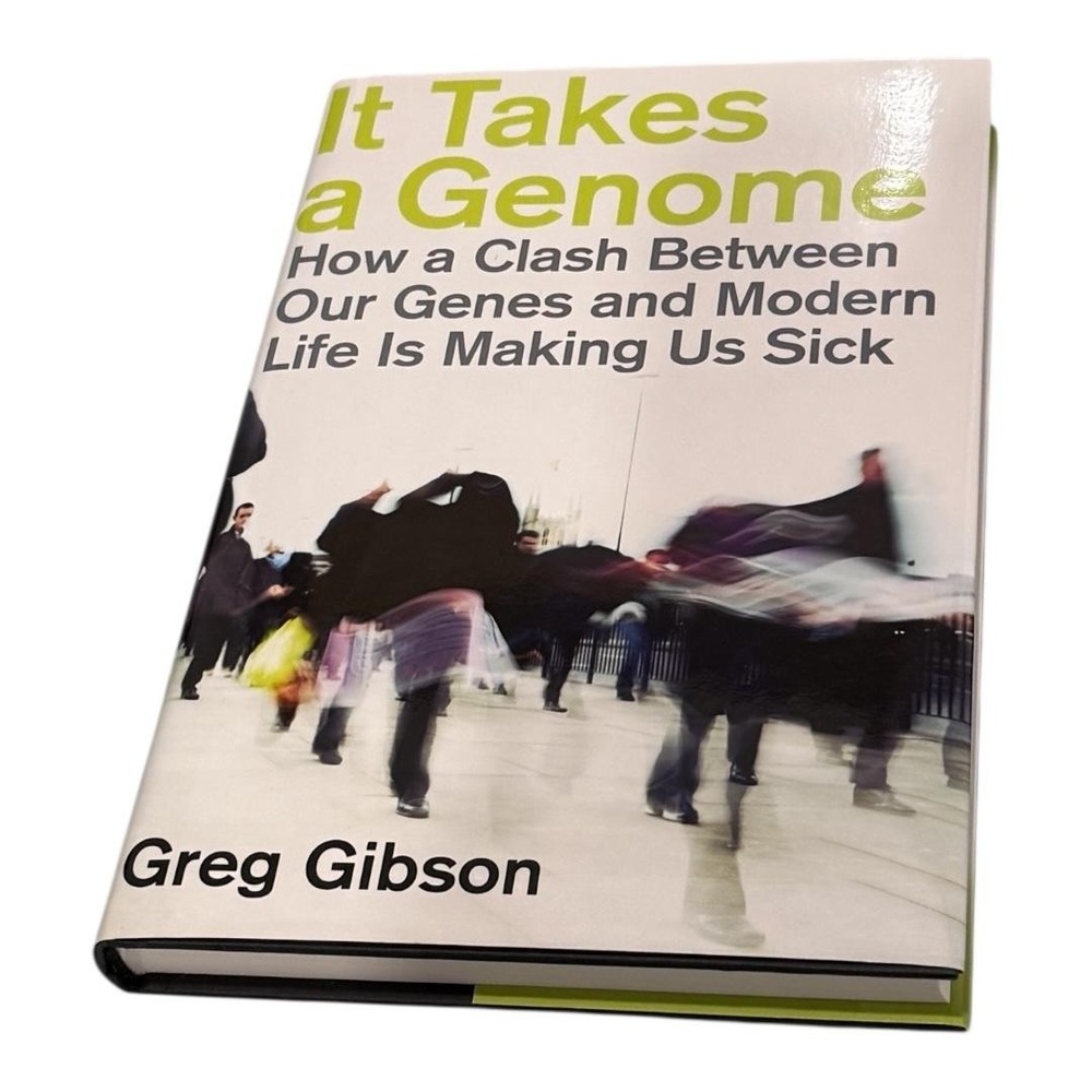 It Takes a Genome Greg Gibson Science Genetics Hardcover Dust Jacket FT Press