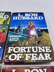 L. Ron Hubbard Hardback Book Voyage Of Vengeance Fortune Of Fear Disaster Death