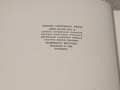 A DIRECTORY OF CEREMONIAL, Parts I – II, OXFORD UNIVERSITY PRESS London 1931