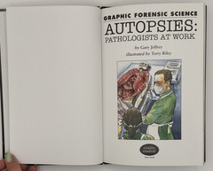 6 Graphic Forensic Science Books, Varied Titles, HC Books, B177