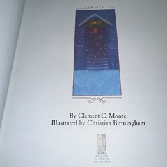 The Night Before Christmas By Clement C Moore 1995 RP Kids Classics Anniversary