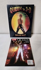 Queen In 3D by Brian May (Hardcover) – Stereo Book + Life Magazine