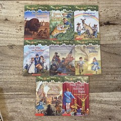 LOT OF 8 MAGIC TREE HOUSE BOOKS MARY POPE OSBORNE PAPERBACKS 18-25