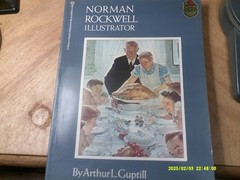 Norman Rockwell Illustrator by Arthur L Guptill-208 Pages 12″ x 9″-1st Printing