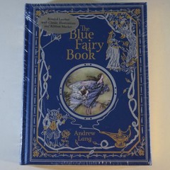 THE BLUE FAIRY BOOK Andrew Lang Illustrated Bonded Leather Gilt Page Edges – NEW