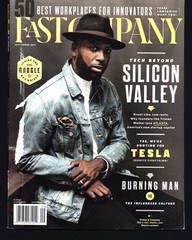 FAST COMPANY MAGAZINE 2019 SEPT. TECH BEYOND SILICON VALLEY TESLA BURNING MAN