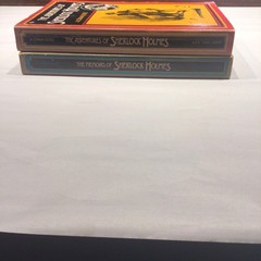 Sherlock Holmes 2 Book Lot A. Conan Doyle 1975