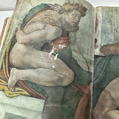 1964 Family Bible KJV Michelangelo Illustrations Vincent Price Sears