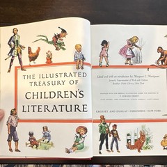 Grosset & Dunlap Illustrated Treasury of Children’s Literature Hardcover 1955