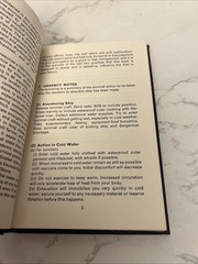 Vintage 70s Sea Survival: A Manual by Dougal Robertson Hardcover