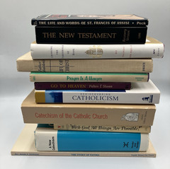 Lot of 11 Vintage Religious Books Pastor’s Library HC PB Catechism Guidance