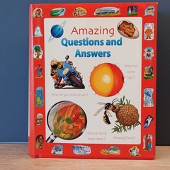 Amazing Questions & Answers Book, 512 Colorful Pages of Amazing Facts, 2004 EUC