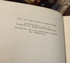 WWII, He’s in the Coast Guard Now, by Henry Felsen, 1943, HB, Illustrated