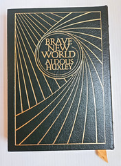 Brave New World Aldous Huxley Leather Bound Collectors Edition Easton Press NICE