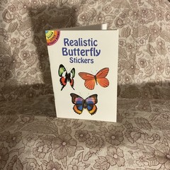REALISTIC BUTTERFLY STICKERS (DOVER LITTLE ACTIVITY BOOKS) Jan Sovak BRAND NEW