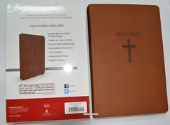 Super Giant Print Bible NKJV Imitation Leather Largest Print 16 point BRAND NEW!