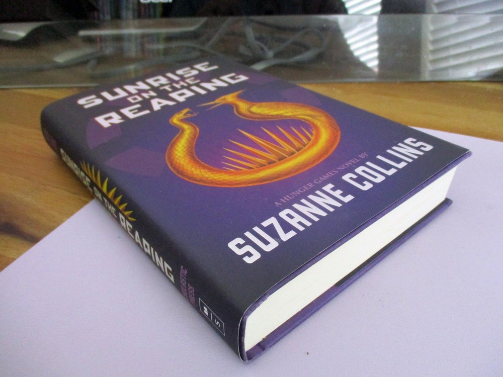 New „Sunrise on the Reaping” by Suzanne Collins, 1st Ed full # line 2024, 382p,