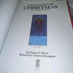 The Night Before Christmas By Clement C Moore 1995 RP Kids Classics Anniversary