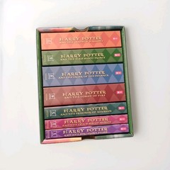 Harry Potter Paperback Boxset #1-7 by J. K. Rowling (2009, Hardcover)