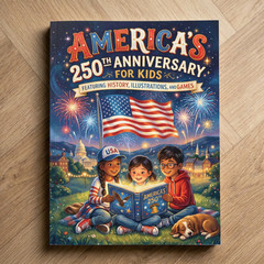 America’s 250th Anniversary for Kids (Softcover Book)
