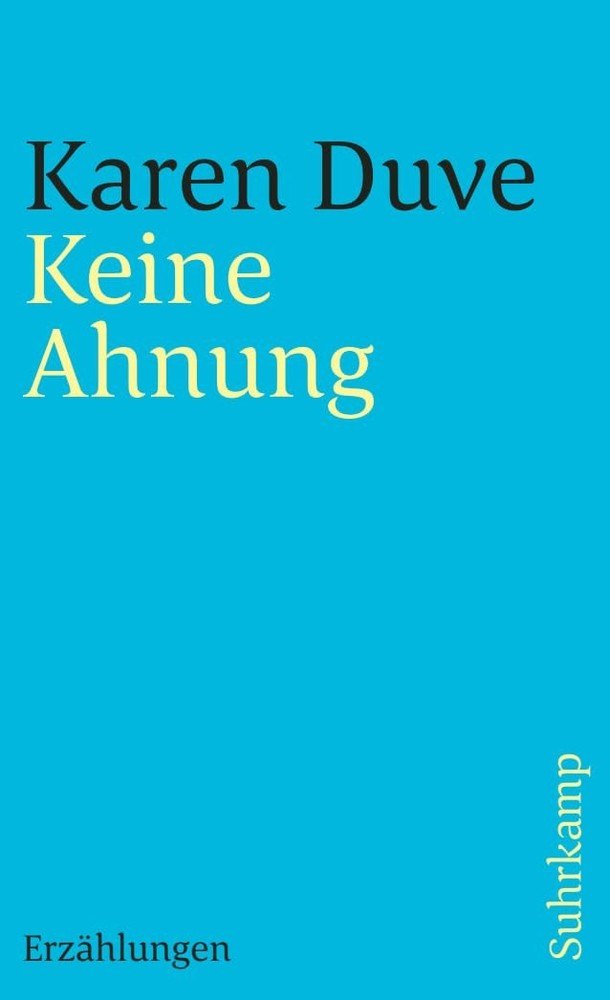 Keine Ahnung: Erzählungen (Suhrkamp Taschenbuch) (German Edition)