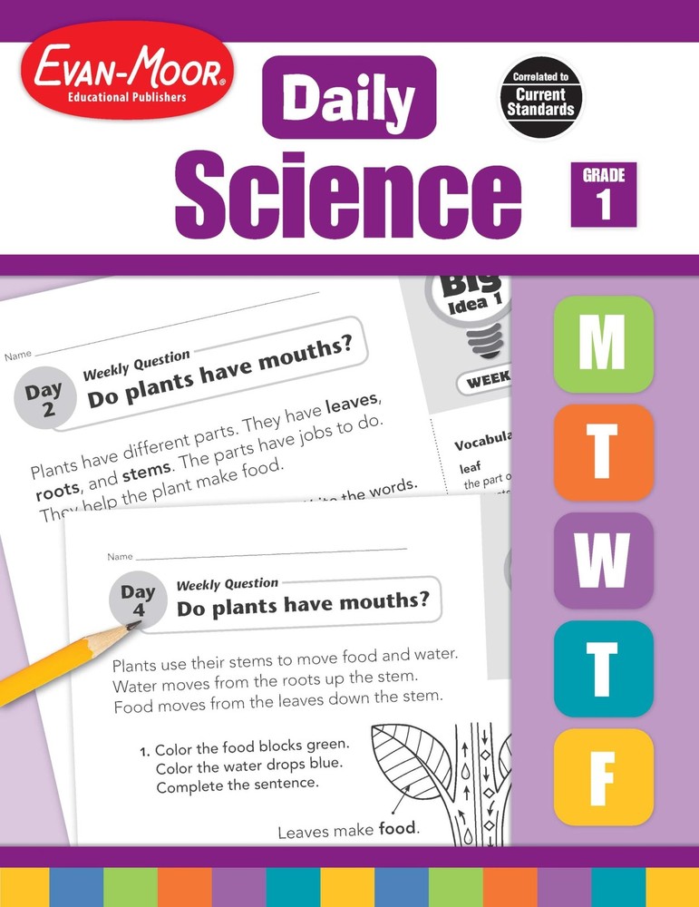 Daily Science, Grade 1 Te-Lscpq