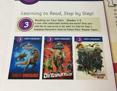 Lot of 11 in 9 Dinosaur Early Readers Books / Levels 2 & 3 / Dino Dinsaurs