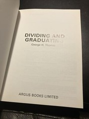 Dividing and Graduating Geo Thomas 1983 paperback