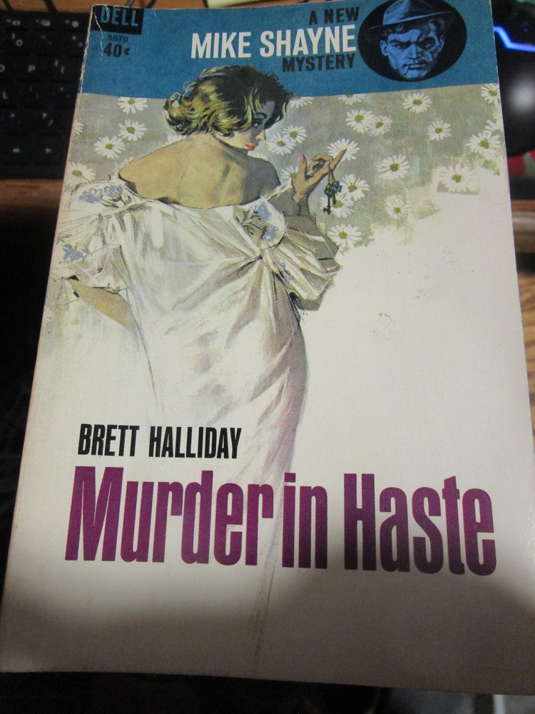 Brett Halliday Mike Shayne novels and magazines select one