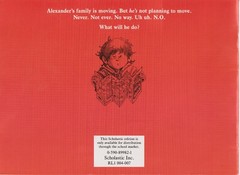 Alexander, Who’s Not (Do You Hear Me? I Mean It) Going to Move by Judith Viorst