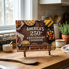 America’s 250th Anniversary Cookbook: 100 Timeless Recipes That Shaped Our Natio