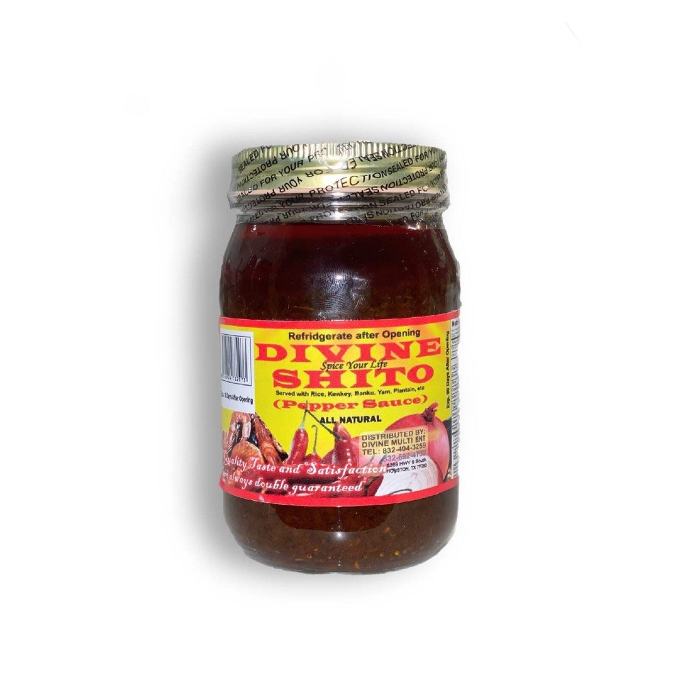 Divine Shito Pepper Sauce 16 oz