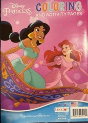 Disney Princess: Coloring Book for Kids. Activity Book for Girls – 400 Pages