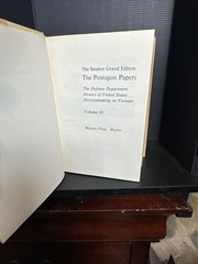The Pentagon Papers Gravel Edition 4 Vol Set 1971 Beacon Press HC/DJ EX