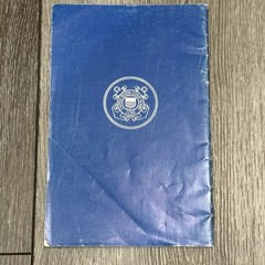 Vintage USCG Coast Guard History: Paper Booklet 1957
