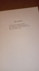 Kentucky Derby Poems 1875 to 1975 by James O. Nall 160 Pages RARE