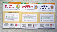 Arthur by Marc Brown Lot of 3 NEW Paperbacks Learning to Read Level 2