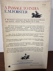 A Passage to India – 1965 by E. M. Forster – Paperback