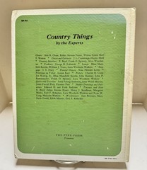 COUNTRY THINGS FROM THE PAGES OF THE MAGAZINE, ANTIQUES By De Eric Jonge