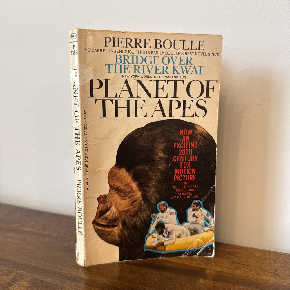 Planet Of The Apes By Pierre Boulle (1963) 1st Edition 2nd Printing PB