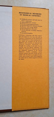 Biochemical Methods in Medical Genetics American Lecture Series SIGNED HCDJ 1977