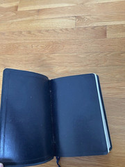 Holy Bible Kenneth Copeland Reference Ed KJV Red Letter GENUINE Leather 1991 VG