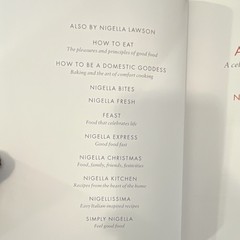 Flatiron Books At My Table by Nigella Lawson, Hardcover, Cooking, Adult #801