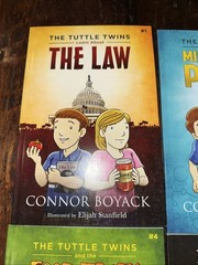 The Tuttle Twins 1-4,6 ,10 Lot 6 Incomplete Connor Boyack Paperback Book Series