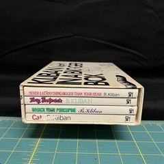 KLIBAN IN A BIGGER BOX 4 Book Set Softcover First Print 1970’s Humor Cartooning
