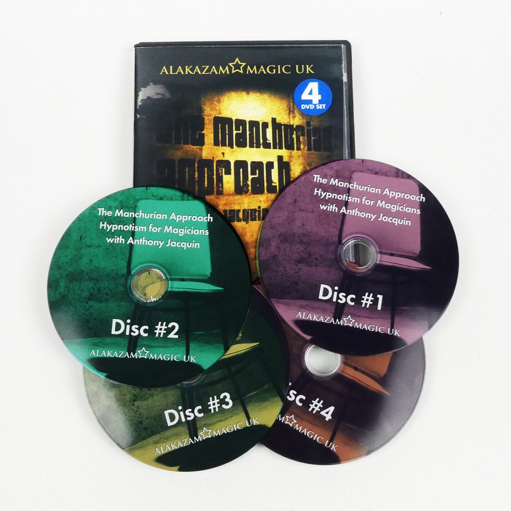 THE MANCHURIAN APPROACH Hypnosis for Magicians 4 DVD Workshop stage performance