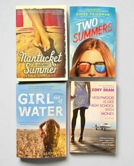 YA Book Lot Summer Romance Beach Reads Teen Fiction Mixed Set