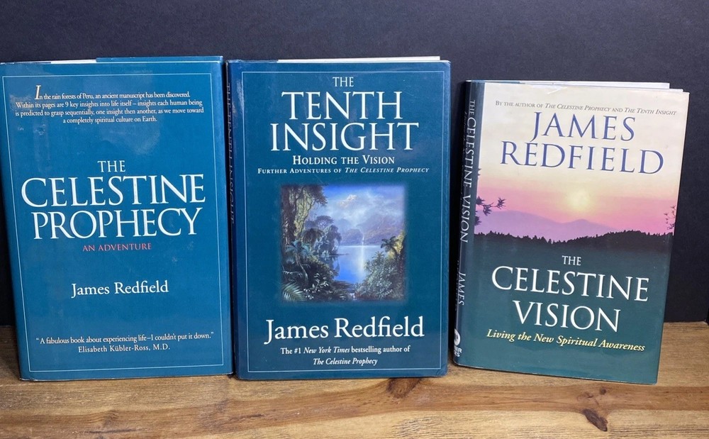 Lot 3 The Celestine Prophecy Tenth 10th Insight Vision Spiritual Awareness HC/DJ