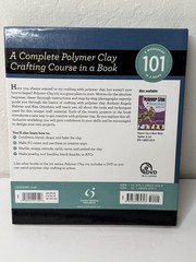 Polymer Clay 101 Book with DVD – Beginner Craft Techniques Jewelry Canes Crafts