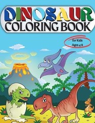Penelope Moore Dinosaur Coloring Book for Kids Ages 4-8 (Paperback) (UK IMPORT)